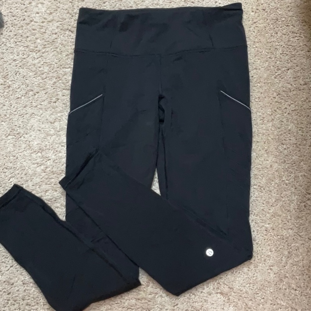 Lululemon Fleece Lined Running Tights/Leggings